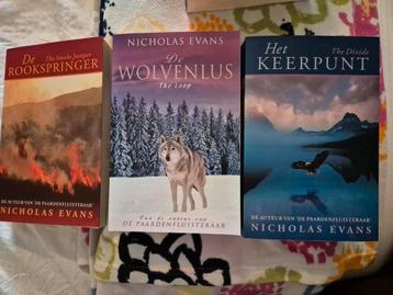 Het Keerpunt -,De Wolvenlus, De Rookspringer Nicholas Evans beschikbaar voor biedingen