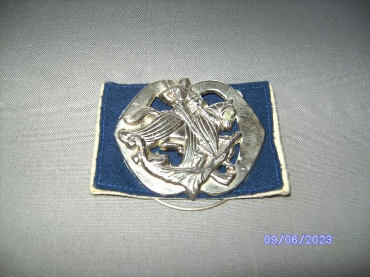 baret embleem defensie militair leger Cavalerie Kon Landmach, Verzamelen, Militaria | Algemeen, Landmacht, Embleem of Badge, Nederland