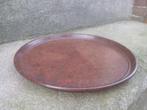 Vintage bakelieten DIENBLAD BAKELIET rond serveerblad blad, Ophalen of Verzenden, Gebruikt, Rond