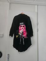 Festival / carnaval jas maat S kleur zwart met knopen, Kleding | Dames, Ophalen of Verzenden, Zo goed als nieuw