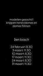 modellen kapper, Eén persoon, Cadeaubon