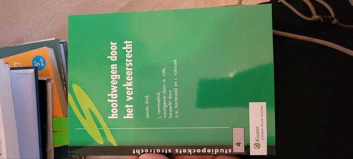 M. Otte - Hoofdwegen door het verkeersrecht, Boeken, Wetenschap, Zo goed als nieuw, Natuurwetenschap, Ophalen of Verzenden