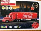 Coca Cola 3D puzzel met Led verlichting, Hobby en Vrije tijd, Nieuw, Ophalen of Verzenden, Truck, 1:32 tot 1:50