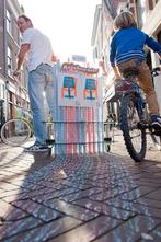 Krijt fiets, Ophalen