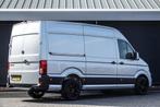 Volkswagen Crafter L3H3 2.0Tdi 177Pk Aut. | 19'' | 2xDeur |, Auto's, Bestelauto's, 12 maanden, Stof, Gebruikt, Zwart