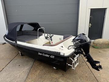 Seafinder 435 Sloep 2020 Compleet incl. Tohatsu 9.8PK 4-takt beschikbaar voor biedingen