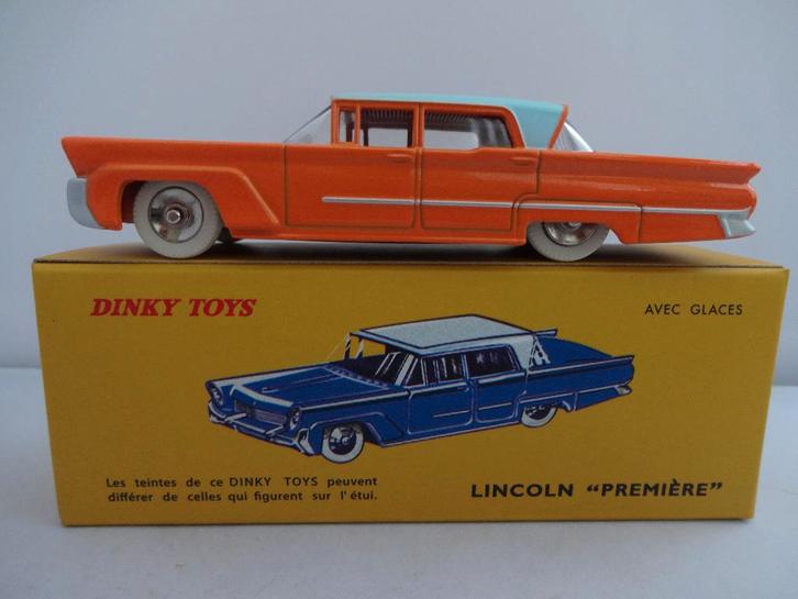 Lincoln Premiere oranje nr: 532 van Dinky Toys 1:43 ZELDZAAM, Hobby en Vrije tijd, Modelauto's | 1:43, Nieuw, Auto, Dinky Toys