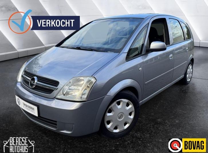Opel Meriva 1.4-16V Enjoy Airco Cruise Inruilkanller!, Auto's, Opel, Bedrijf, Meriva, ABS, Airconditioning, Cruise Control, Elektrische ramen