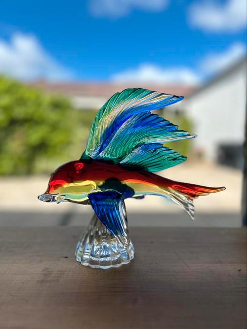 Vintage Murano vis, Antiek en Kunst, Antiek | Glas en Kristal, Ophalen of Verzenden