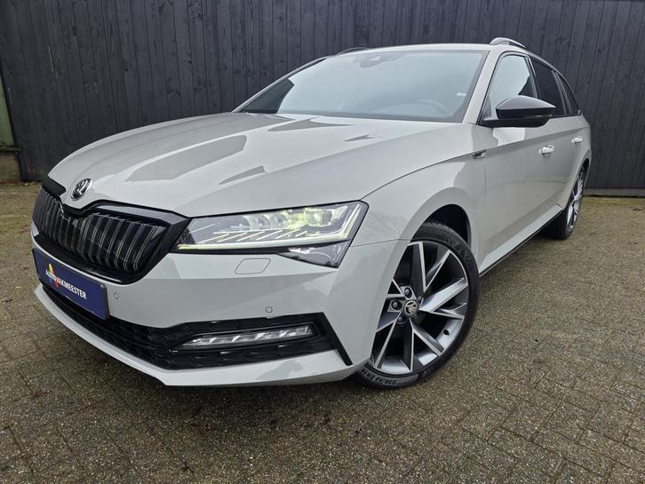 Skoda Superb Combi 1.4 TSI iV Sportline Business (bj 2021), Auto's, Skoda, Bedrijf, Te koop, Superb, ABS, Achteruitrijcamera, Adaptive Cruise Control