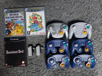 GameCube controllers, Wavebird, Mario. beschikbaar voor biedingen