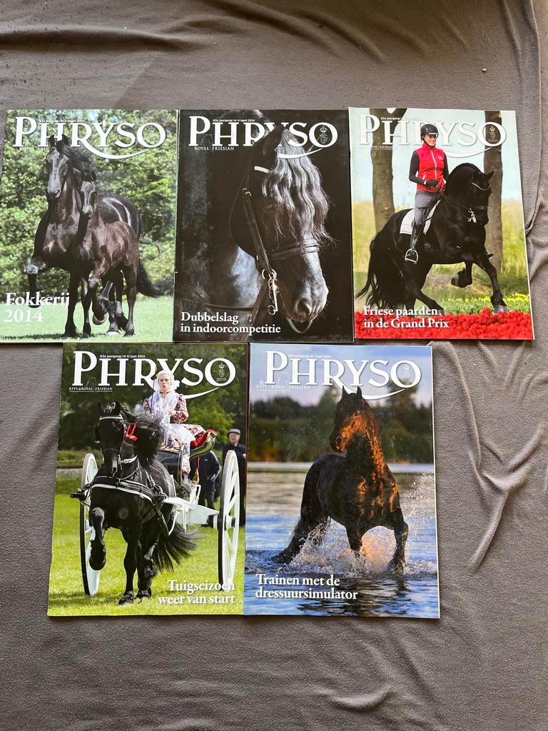 Collectie Phryso tijdschriften 2014, Ophalen of Verzenden, Gelezen, Sport en Vrije tijd