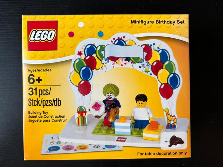 Lego 850791 verjaardagsset incl. Doos en beschrijving zgan, Kinderen en Baby's, Speelgoed | Duplo en Lego, Zo goed als nieuw, Ophalen of Verzenden