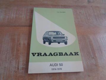 Audi 50 Vraagbaak Werkplaatshandboek NL 1974-1978 beschikbaar voor biedingen