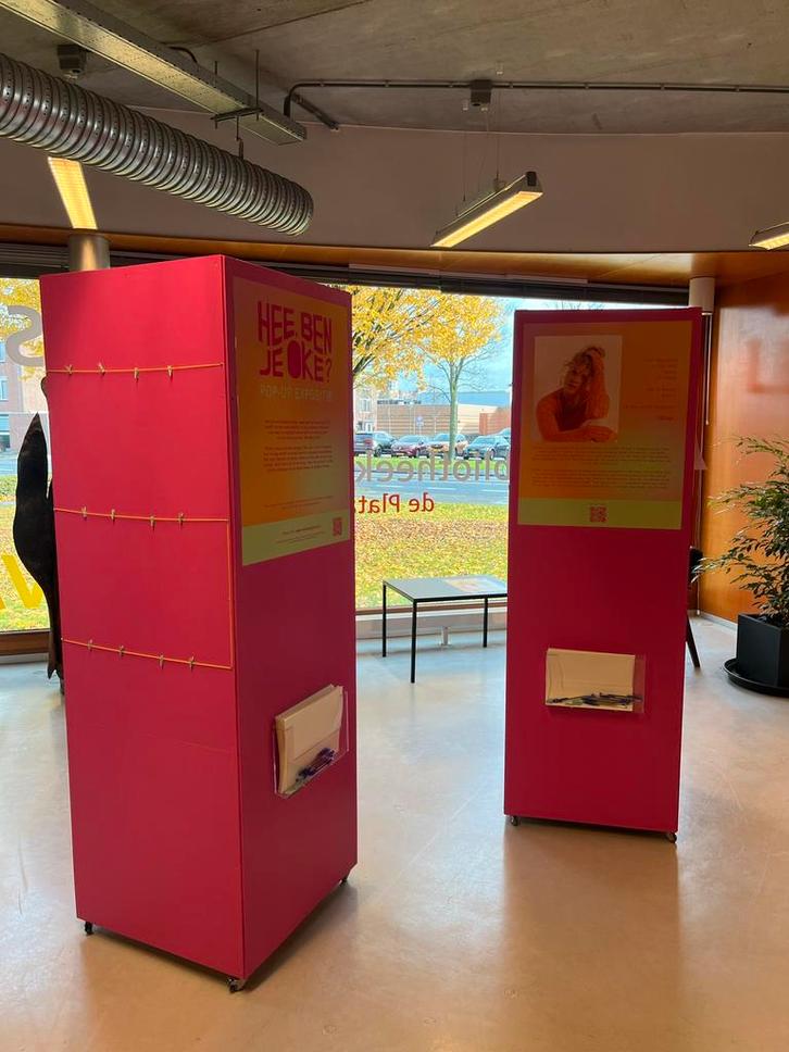 Expositie sokkels, Huis en Inrichting, Woonaccessoires | Zuilen en Pilaren, Zo goed als nieuw, Ophalen