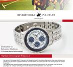 Nieuwe Beverly Hills Polo Club Freeway 3 Herenhorloge, Sieraden, Tassen en Uiterlijk, Overige merken, Staal, Staal, Polshorloge