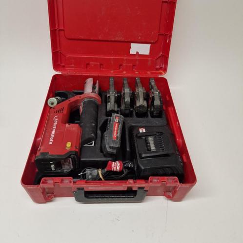 Rothenberger Romax Compact TT Persmachine Set Inc 4 Bekken |, Doe-het-zelf en Verbouw, Gereedschap | Overige machines, Zo goed als nieuw