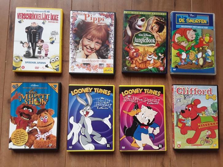diverse kinder dvd's, Cd's en Dvd's, Dvd's | Kinderen en Jeugd, Gebruikt, Film, Overige genres, Alle leeftijden, Ophalen of Verzenden