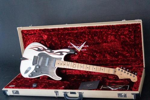 Fender Stratocaster Custom 'Flametrower', Muziek en Instrumenten, Snaarinstrumenten | Gitaren | Elektrisch, Zo goed als nieuw