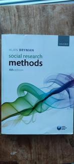 Social Research Methods | Bryman, Boeken, Ophalen of Verzenden, Zo goed als nieuw