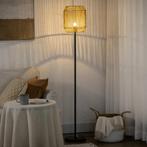 Vloerlamp 40W - Handgeweven Scherm van  Touw, Huis en Inrichting, Lampen | Vloerlampen, Verzenden, Nieuw, 150 tot 200 cm
