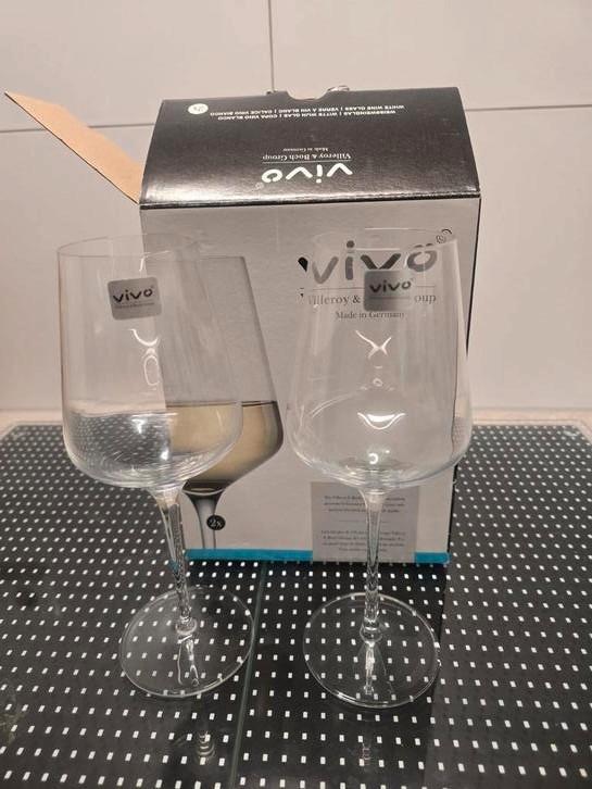 Vivo Villeroy en Boch glaswerk., Huis en Inrichting, Keuken | Servies, Zo goed als nieuw, Glas of Glazen, Overige stijlen, Glas