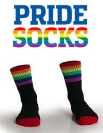 aussieBum pride socks (pride-sokken met regenboogvlag) (new) beschikbaar voor biedingen