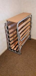 Opklapbed - Ideaal voor logees m.n. (klein)kinderen, Ophalen, Verstelbaar, 90 cm, Eenpersoons