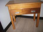 Bij zet tafeltje, Ophalen, Minder dan 55 cm, Gebruikt, Hout