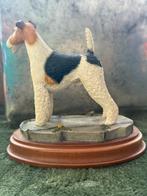 Foxterrier Best of Breed-beeldje zeldzaam, Antiek en Kunst, Ophalen of Verzenden