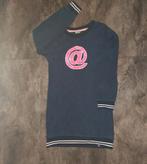 Donkerblauw jurkje met kanten onderjurk - maat 122, Ophalen of Verzenden, Zo goed als nieuw, Kids, Meisje