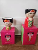 2 Frida Kahlo Vaasjes/Potjes - Sass & Belle, Ophalen, Overige kleuren, Aardewerk of Porselein, Nieuw
