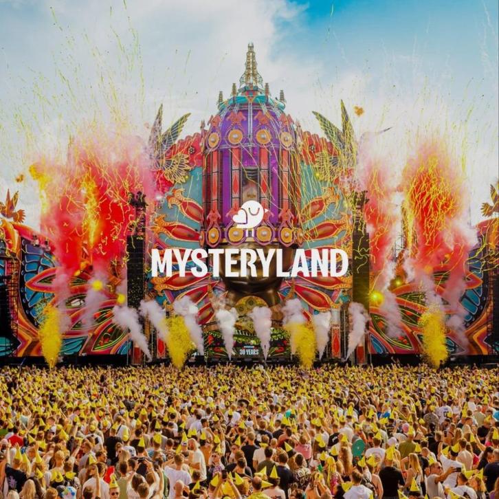 Mysteryland weekendtickets + camperplaats met elektriciteit, Tickets en Kaartjes, Evenementen en Festivals, Twee personen, Meerdaags