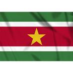 Vlag Suriname 1x1.5 mtr., Diversen, Vlaggen en Wimpels, Nieuw, Verzenden