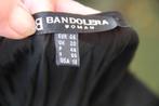 Vest zwart Bandolera mt 46 transparant Vaste prijs, Zwart, Maat 46/48 (XL) of groter, Ophalen of Verzenden, Zo goed als nieuw