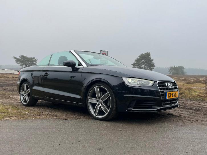 Audi A3 1.8TFSI 132KW/180PK Cabr S-T 2015 Zwart, Auto's, Audi, Particulier, A3, ABS, Adaptive Cruise Control, Airbags, Airconditioning