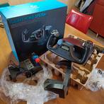 Als nieuw in doos! Logitech Flight Yoke System, Computers en Software, Joysticks, Ophalen of Verzenden, Zo goed als nieuw, Logitech G