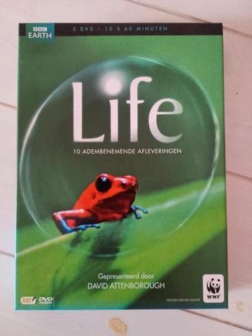 Life - David Attenborough - 5x DVD beschikbaar voor biedingen