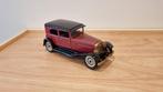 Vintage speelgoed auto SSS Friction S-1925 Red & Black Sedan, Antiek en Kunst, Ophalen