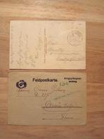 2x Kriegsgefangenenpost, Postzegels en Munten, Brieven en Enveloppen | Buitenland, Ophalen of Verzenden, Overige typen