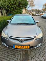 Honda Civic 1.3 Vtec Hybrid 4DR C-tr. 2008 Grijs, Auto's, Honda, 65 €/maand, Origineel Nederlands, 22 km/l, Sedan