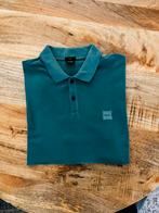 Hugo Boss polo maat L petrol groen, Ophalen, Maat 48/50 (M), Zo goed als nieuw, Hugo Boss