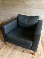 Ikea Fauteuil (Karlstad) + twee extra hoezen, Ophalen, Gebruikt, Stof, 75 tot 100 cm