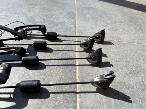 Fox MK2 Illuminated swingers black zwart 4 stuks, Watersport en Boten, Hengelsport | Karpervissen, Zo goed als nieuw, Ophalen of Verzenden