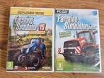 Farming Simulator 15 + Farming Simulator 2013, Spelcomputers en Games, Games | Pc, Vanaf 3 jaar, Simulatie, Ophalen of Verzenden