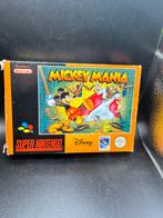 Mickey mania super nintendo, Spelcomputers en Games, Games | Nintendo Super NES, 1 speler, Ophalen of Verzenden, Zo goed als nieuw