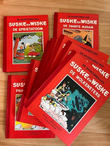 Suske en Wiske Klassiek Rode Reeks hardcover inlegvel 10 st beschikbaar voor biedingen