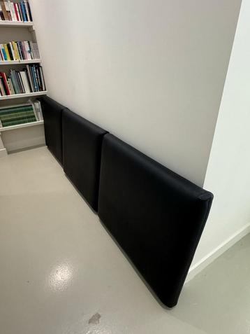 IKEA Armleuning Zwart Kunstleer beschikbaar voor biedingen
