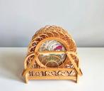 Vintage Vlinder Onderzetters - Set van 6, Ophalen of Verzenden, Gebruikt, Glas of Kopje