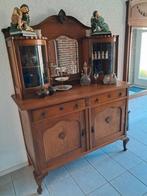 Antieke wandkast dressoir met spiegel, Antiek en Kunst, Antiek | Meubels | Kasten, Ophalen